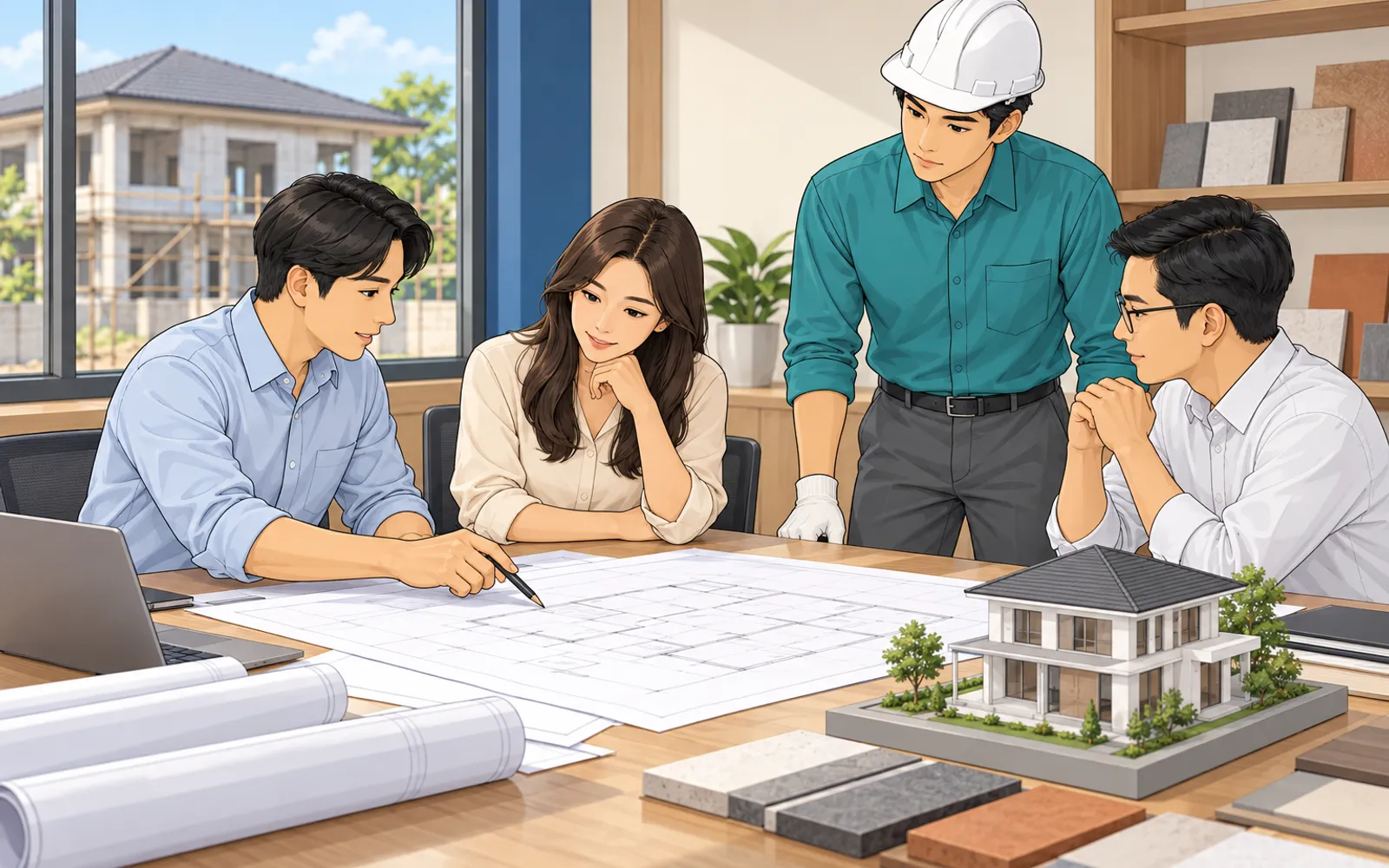 จัดทีมออกแบบและผู้ควบคุมงานที่มีใบอนุญาต